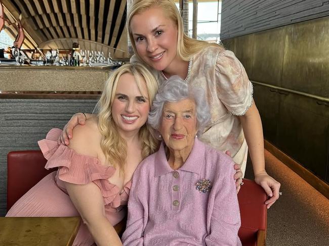 Wilson was thrilled to have her grandmother witness her legal wedding. Picture: Instagram