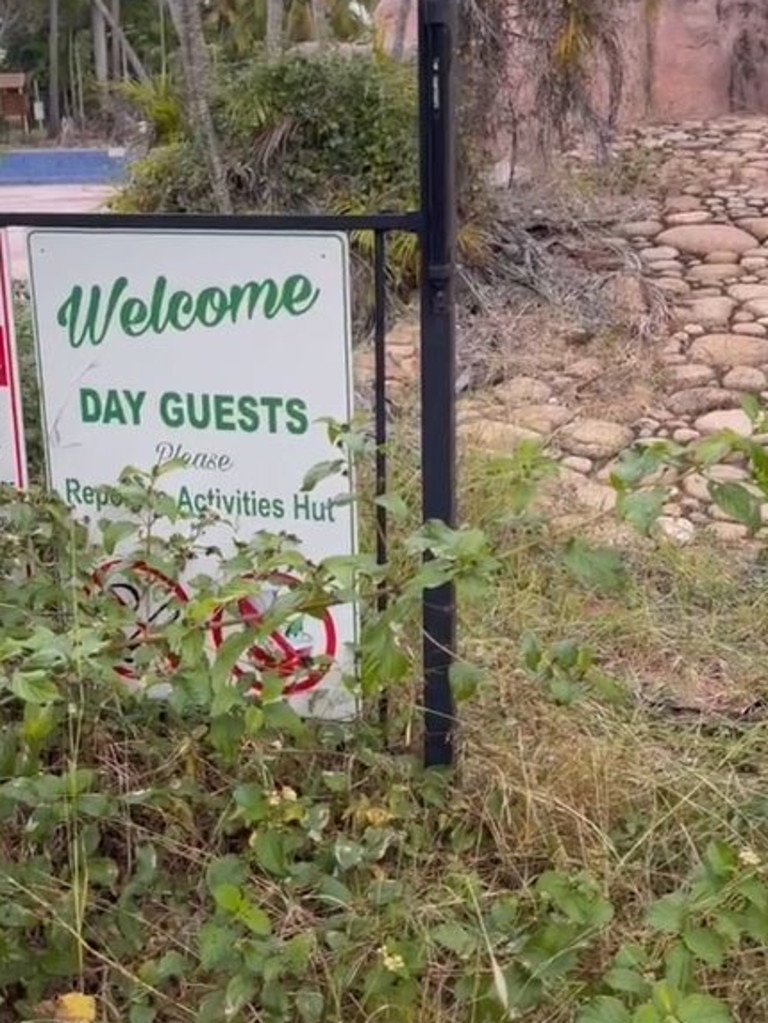 Look inside the abandoned resort on Queensland. Picture: TikTok/abandonedaustralia