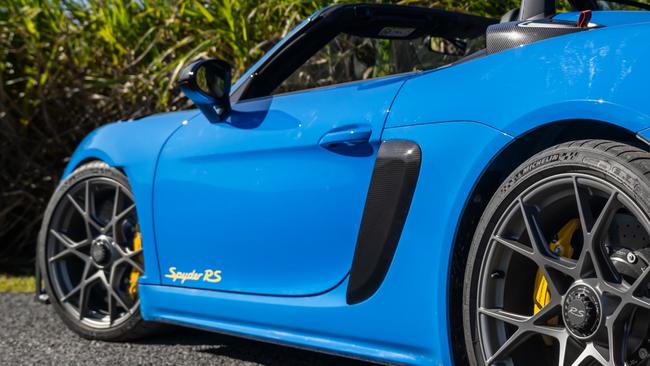 The 2024 Porsche 718 Boxster Spyder RS