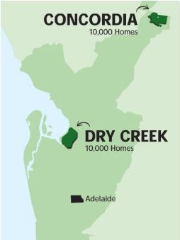 20,000 new homes will be built north of Adelaide in a bid to ease the state’s housing affordability crisis.