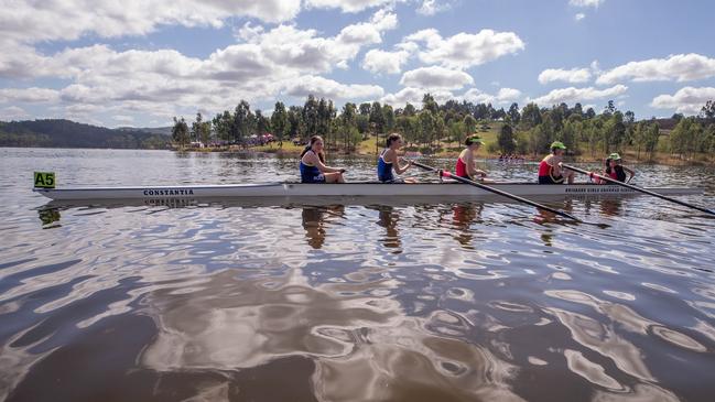 24.08.2024 - 2024 Brisbane Schoolgirl Rowing Association Championship. Photos by Stephen Archer.