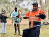Ranger camp forges electronic and physical connections to country
