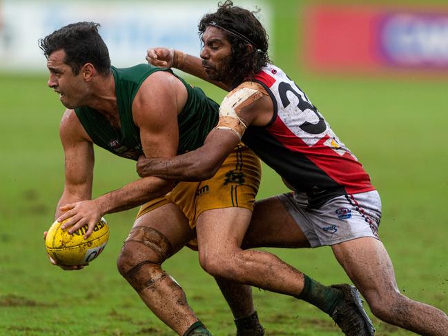 St Mary’s saw off Southern Districts at TIO Stadium. Picture: Che Chorley