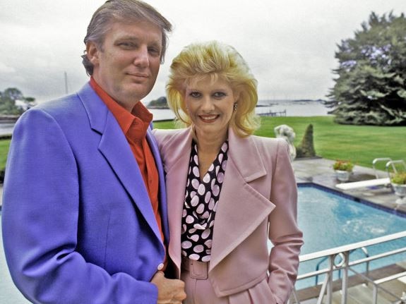 Ivana and Donald Trump