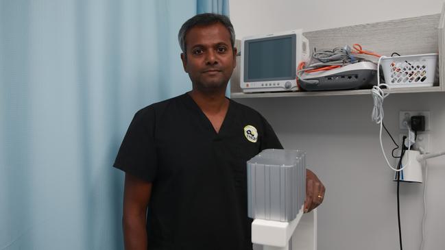 Doctor Vin Rajeswaran had to shut down his FNQH- Innisfail Medical and Skin Cancer Centre when he couldn’t find two new GPs before April. Picture: Arun Singh Mann