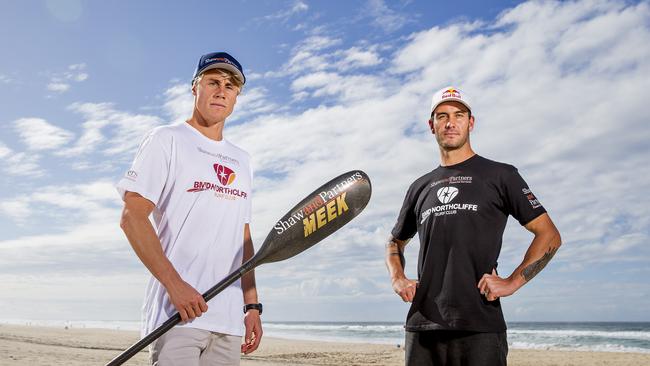 The Northcliffe surf club have recruited some big name athletes, Matt Bevilacqua and Matt Poole, ahead of the 2020/21 sporting summer. Picture: Jerad Williams