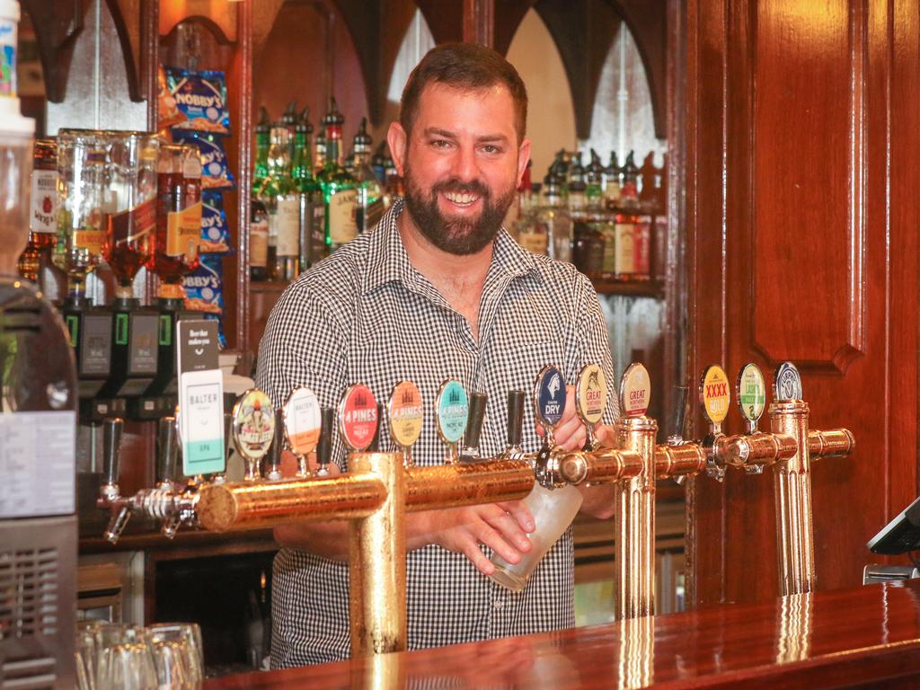 Hotel Darwin general manager Brett Lubicz. Picture: Glenn Campbell