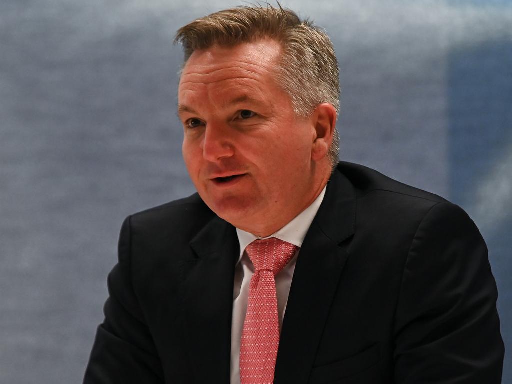 Climate Change and Energy Minister Chris Bowen is set to introduce a climate change Bill to parliament by the end of the month. Picture: AAP / Steven Saphore