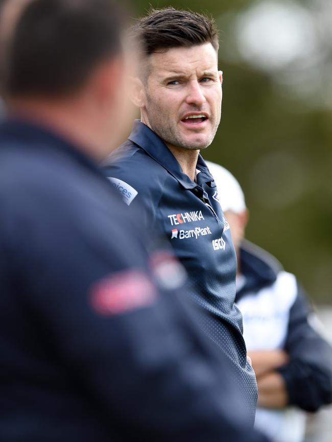 Bundoora coach Michael Ryan. Picture: Steve Tanner