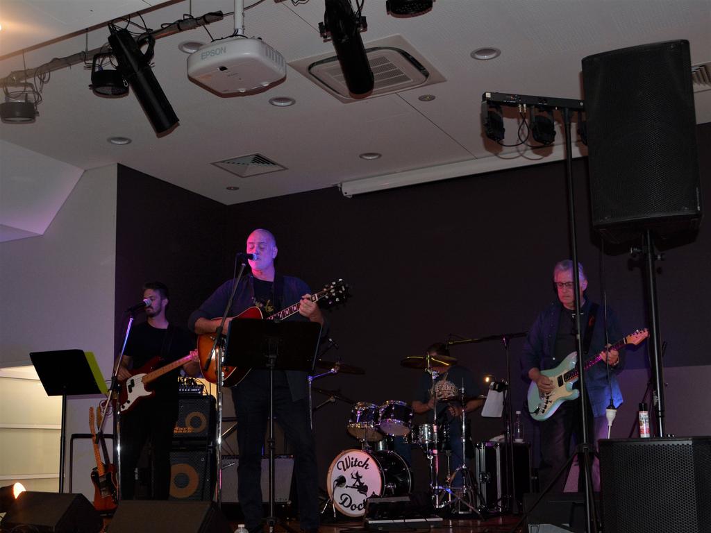 Witch Doctor brought the crowd to the dance floor at Warwick's Coppers Ball charity event on Saturday night.