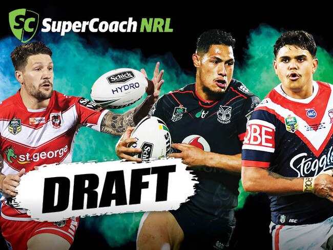 Who won the Daily Telegraph team's SuperCoach NRL 2019 draft?