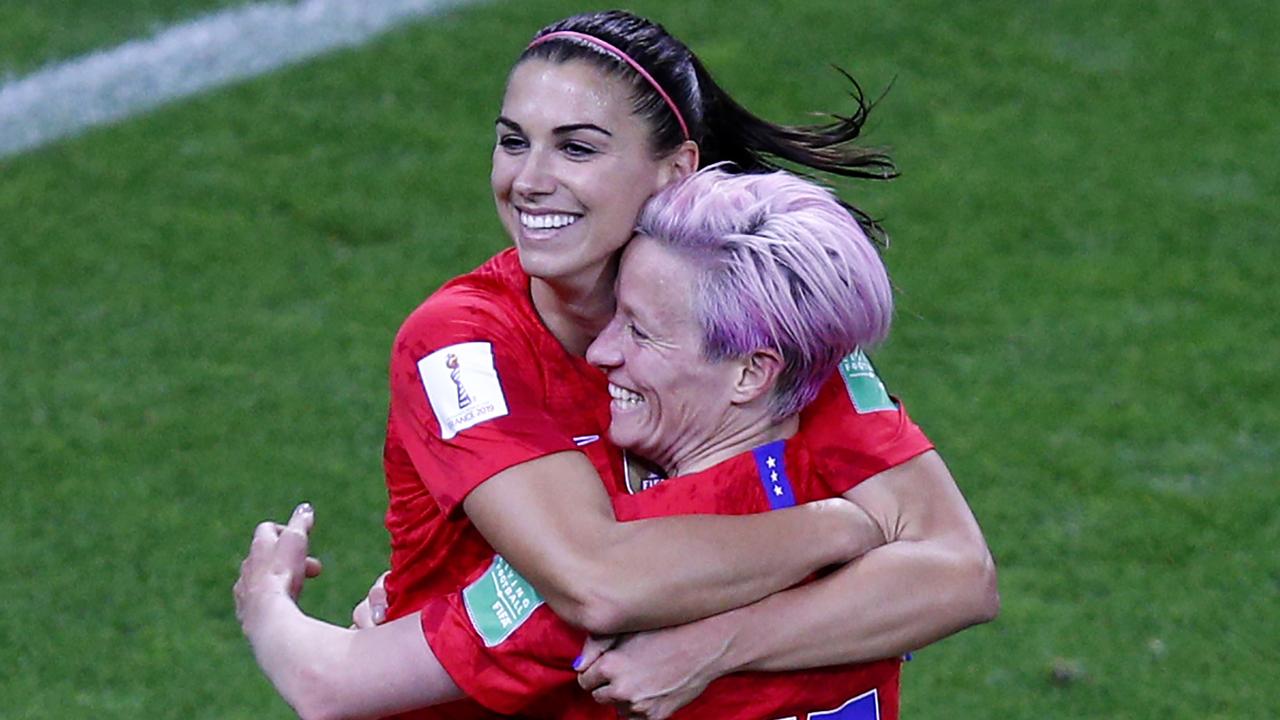 Women's World Cup 2019 United States scoring records vs Thailand