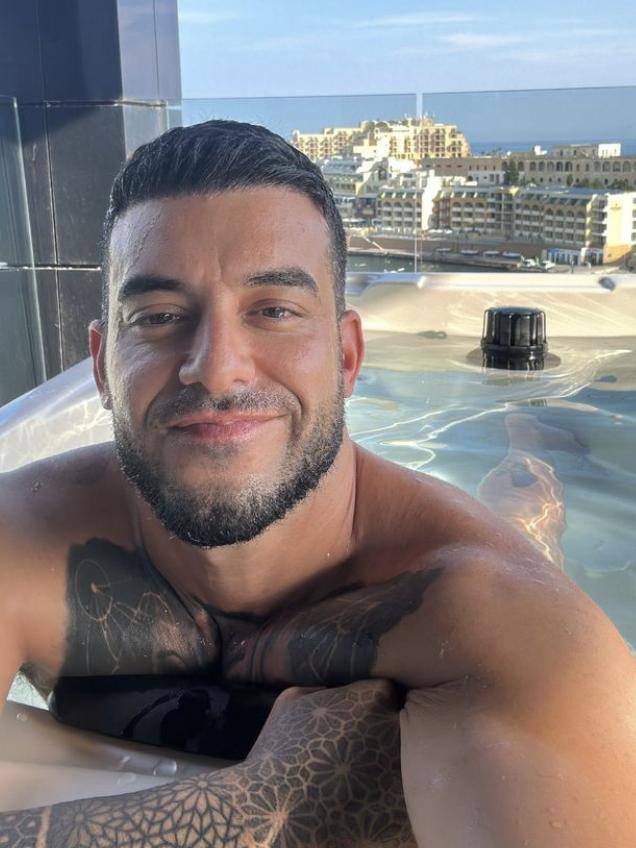 Adrian Portelli on his recent European holiday. Picture: Instagram