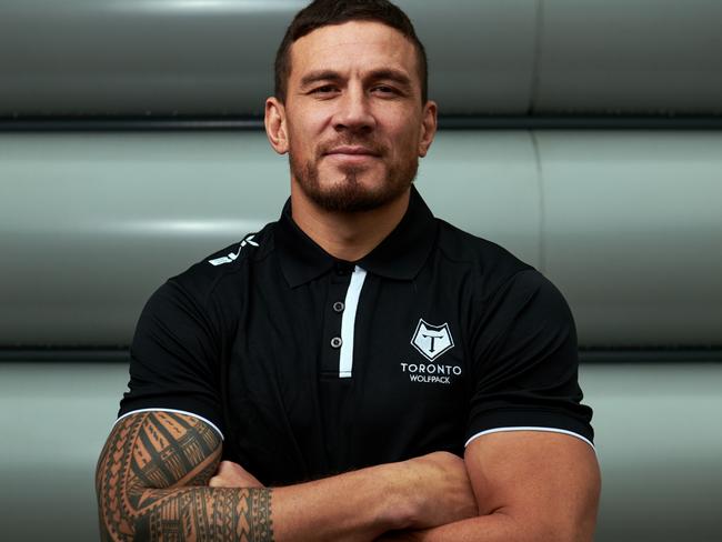 Sonny Bill William. Picture: Taken at the Etihad Campus in Manchester, UK