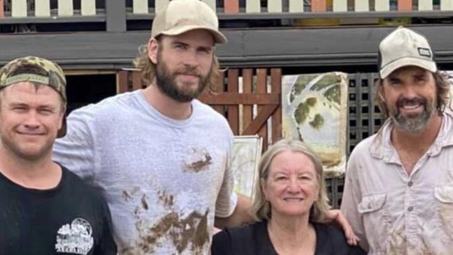 Hemsworth brothers, Pat Rafter in mud zone, as locals demand action