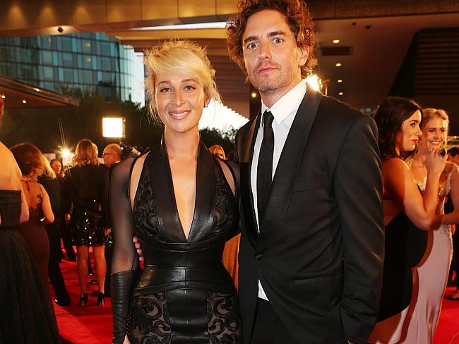 Asher Keddie and Vincent Fantauzzo. Picture: Julie Kiriacoudis