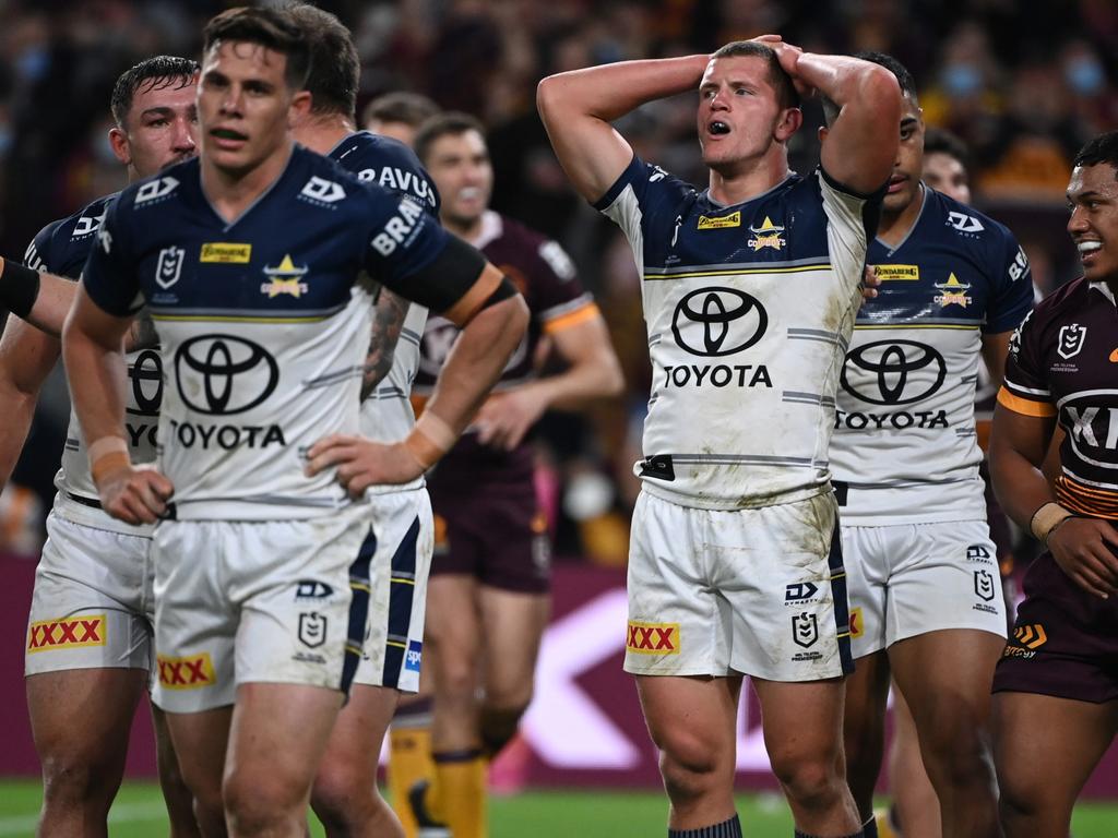 NRL 2021: Brisbane Broncos v North Queensland Cowboys, round 20