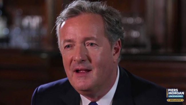 Piers hit back at the former President after he was branded a ‘fool’.