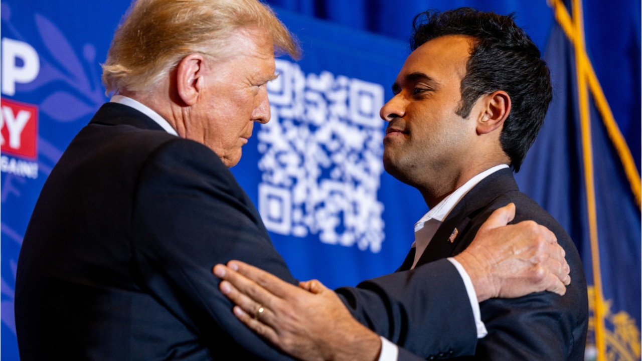 Donald Trump suggests a future position for Vivek Ramaswamy Sky News