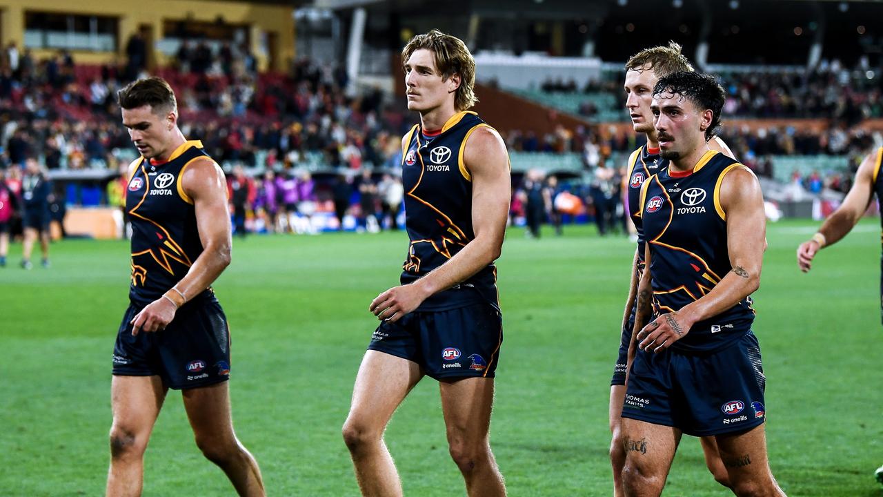 It’s been a disaster for the Crows in 2024. (Photo by Mark Brake/Getty Images)