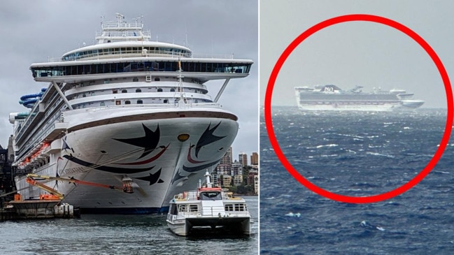 australian man overboard cruise ship