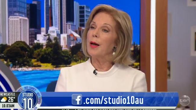 Ita Buttrose said she'd never heard of any poor behaviour from Burke.