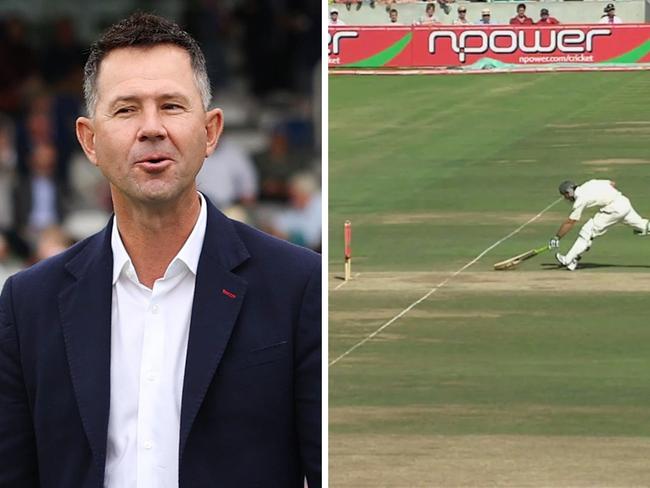 Ricky Ponting has been the voice of reason this Ashes series. Photo: Getty and 9Now.