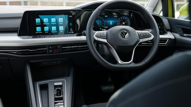 Modern minimanlisation is at its best within the VW Golf Life Mark 8.