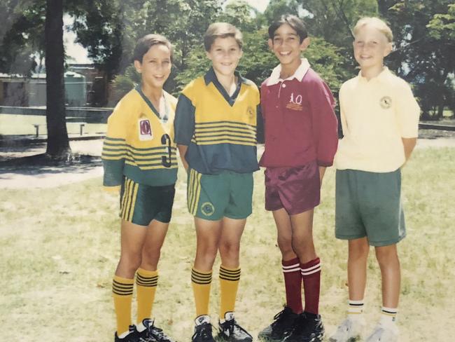 Johnathan Thurston in his much-coveted Broncos tracksuit.  Picture: Supplied