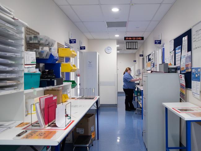 The long Covid clinic at St Vincent's Hospital in Darlinghurst Sydney. Picture: Ryan Osland