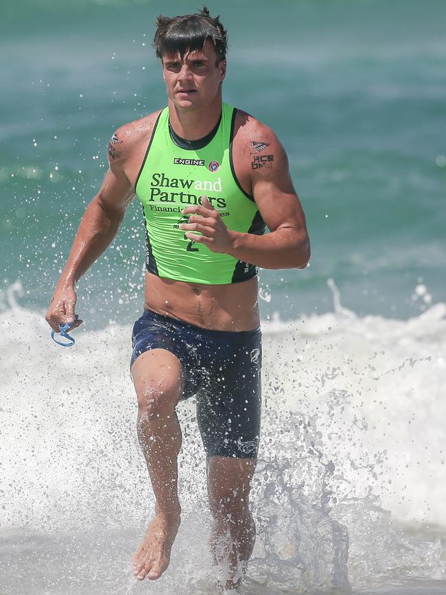 Joe Collins on Day 1 of the Shaw and Partners Iron Man /Woman Series at North Burliegh. Picture: Glenn Campbell