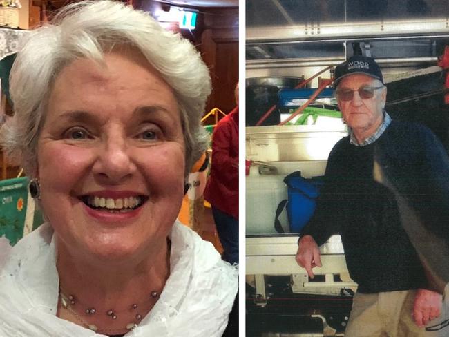 Russell Hill and Carol Clay vanished on March 20 during a camping trip in the remote Wonnangatta Valley, 350km east of Melbourne.