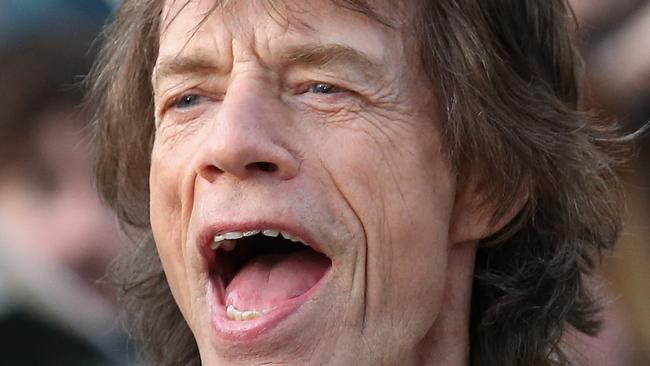 Rock legend Mick Jagger and his partner Melanie Hamrick have welcomed a baby boy, Jagger's 8th child. Picture: Getty.