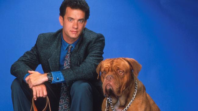 Tom Hanks in Turner and Hooch. Picture: Alamy