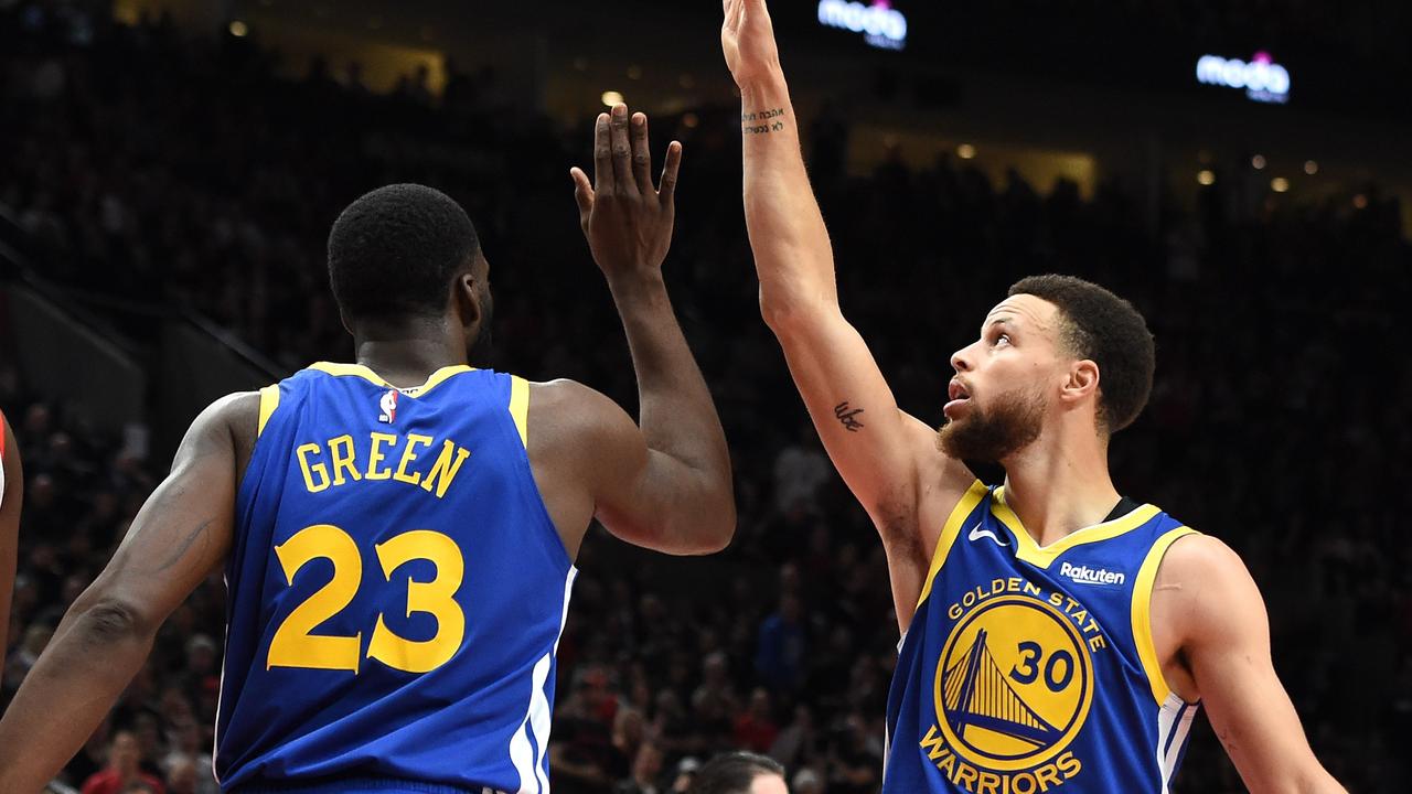 NBA Playoffs: Golden State Down Portland, Draymond Green, Steph Curry ...