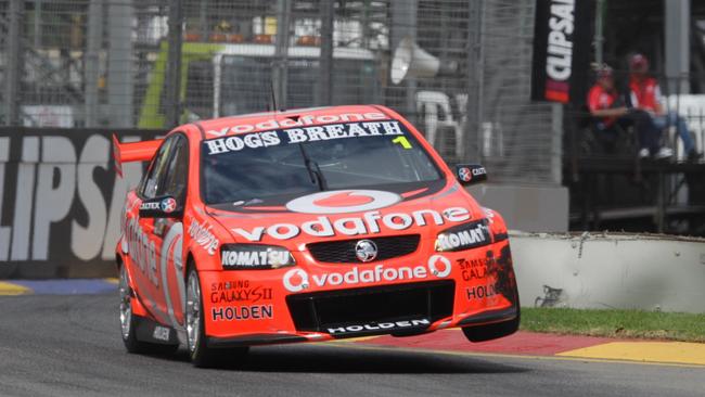 Jamie Whincup’s favourite car – the 2012 VE Commodore he called “Kate”.