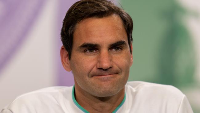 Switzerland’s Roger Federer is out of the Olympic Games. Picture: Getty Images