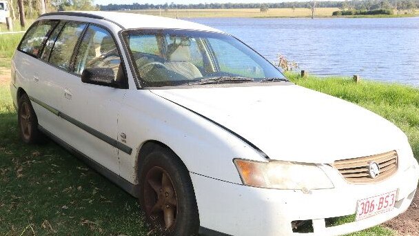 Police have appealed for anyone who saw their white 2004 Holden Commodore station wagon parked in the picnic area of the dam to contact police.