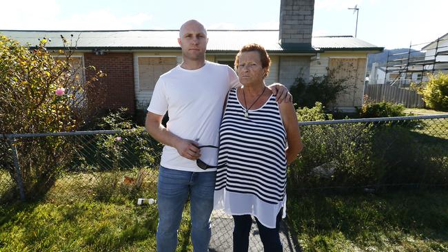 Marie has been on the housing register since early last year. She is living with her son Luke but his lease expires next month. Picture: MATT THOMPSON