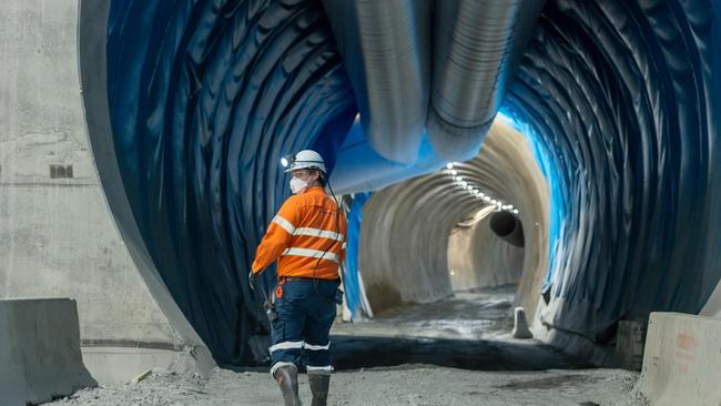 Cross River Rail – Woolloongabba station cavern.