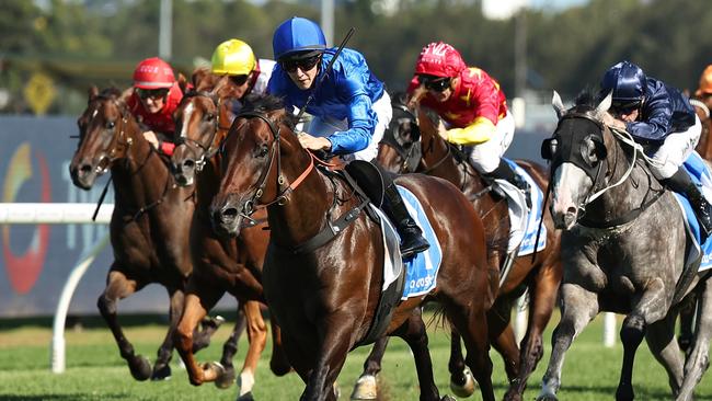 Broadsiding has been given 55kg. Picture: Jeremy Ng/Getty Images