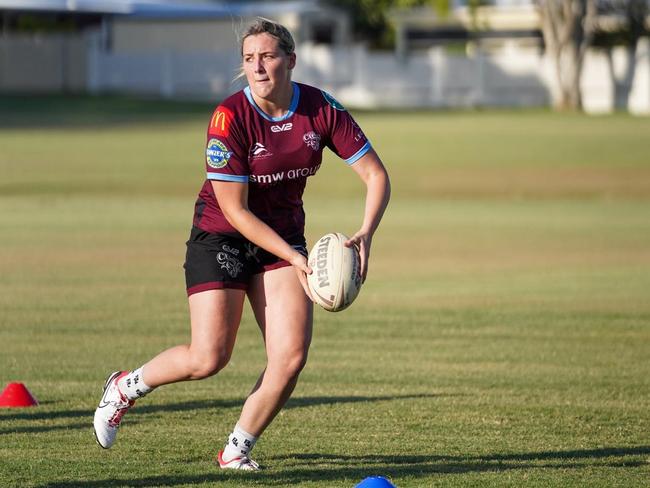 CQ Capras under-19 women's player Rosie Mallinson.