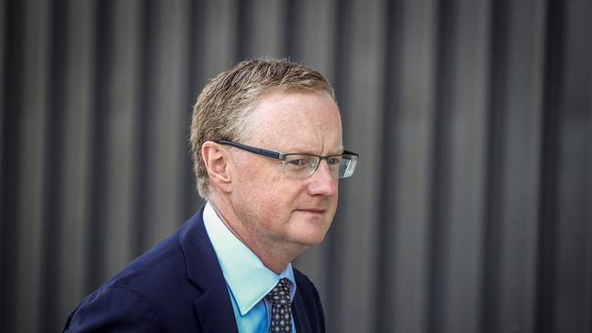 Governor of the Reserve Bank of Australia Philip Lowe. Picture: AFP