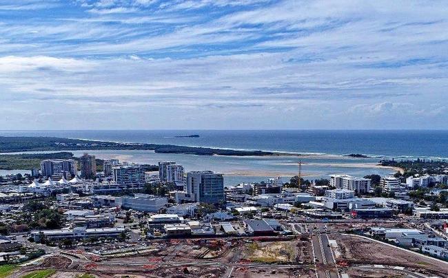 Maroochydore CBD.