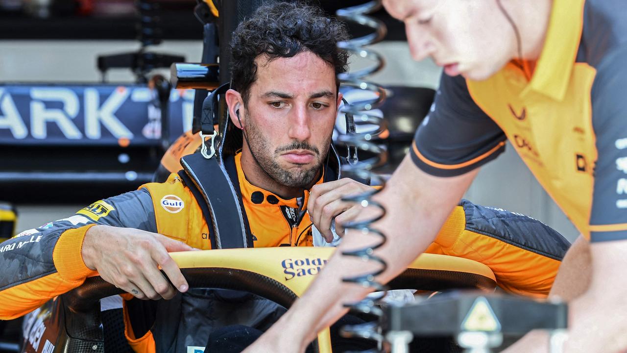 McLaren's Australian driver Daniel Ricciardo. Photo by FERENC ISZA / AFP