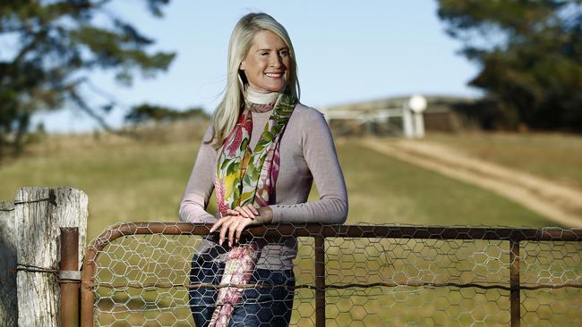 Simmone Logue at her country property Essington Park, just out of Oberon. Pcture: John Appleyard