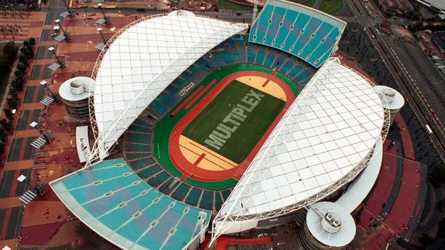 The Sydney Olympic Stadium in 1999.