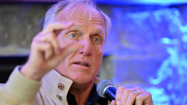 Greg Norman is the LIV Golf Invitational Series commissioner. Picture: AFP Images