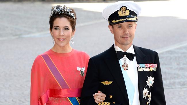 Mary, Crown Princess of Denmark and Frederik, Crown Prince of Denmark in 2013. Picture: Getty Images