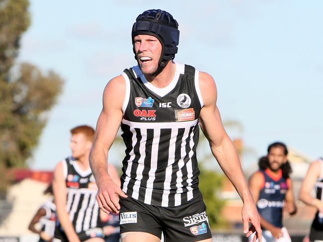 SANFL: Port Adelaide v Norwood at Alberton Oval. Port Player #7 Brad Ebert playing for Port Adelaide SANFL today. (AAP/Emma Brasier)